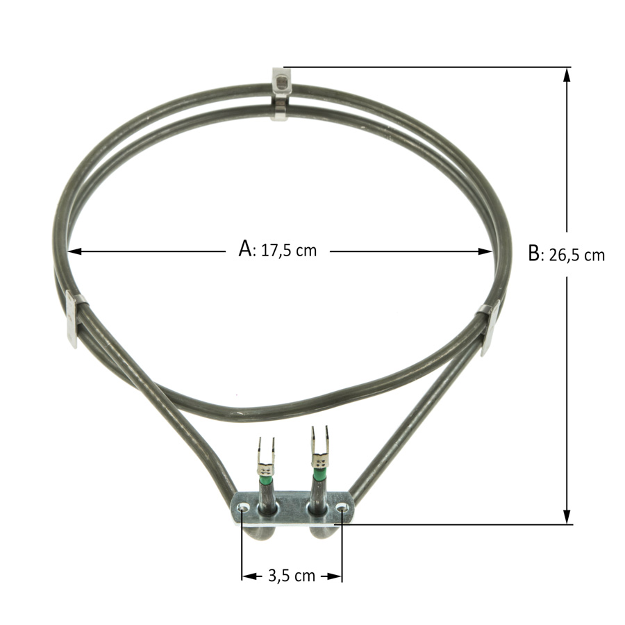 Αντίσταση Αερόθερμη Neff 2500W 230V Φ180 με Τρύπες