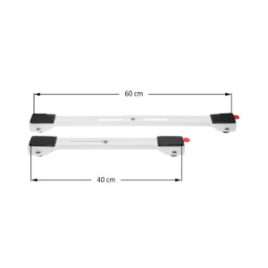Βάση συσκευών ζεύγος 40–60cm λευκή